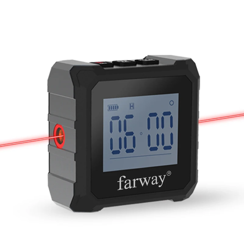 Dobiy OEM Manufacturer Mini Magnet Wireless Protractor Laser Inclinometer Portable Digital Protractor