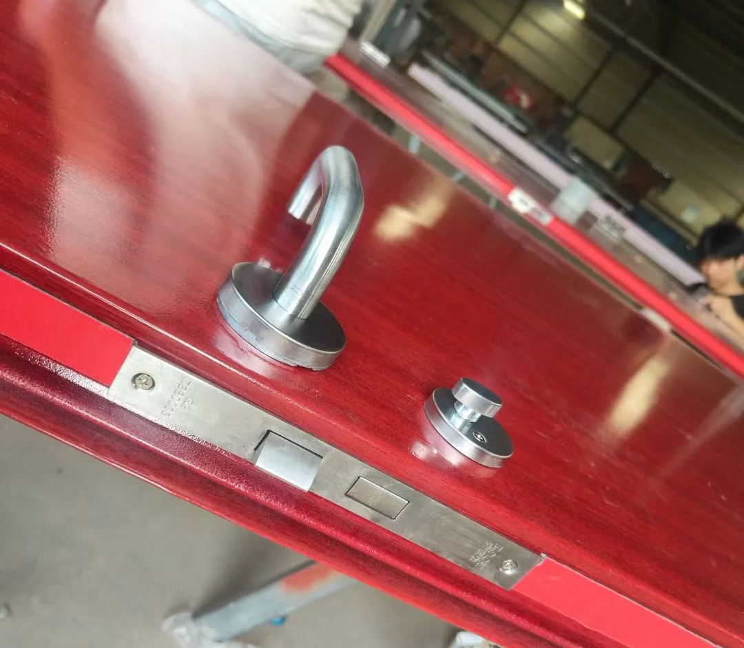 Chinese manufacturer Fire Door Hotel Entry Door Fire-Rated Interior Steel Door for Mall and Hospital