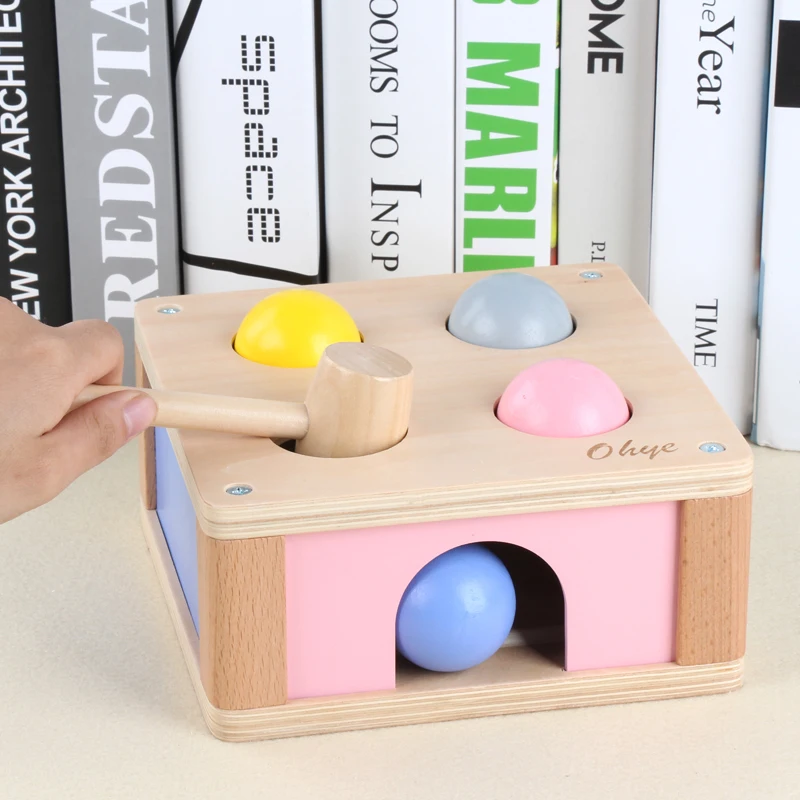 Wooden Hammer Whack A Mole Classic Educational Toys