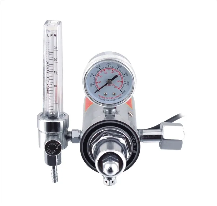 Electrically CO2 Pre-Heated Flowmeter Regulator