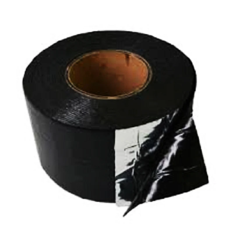 self adhesive bitumen pipe corrosion protection tape black silver red blue green Color