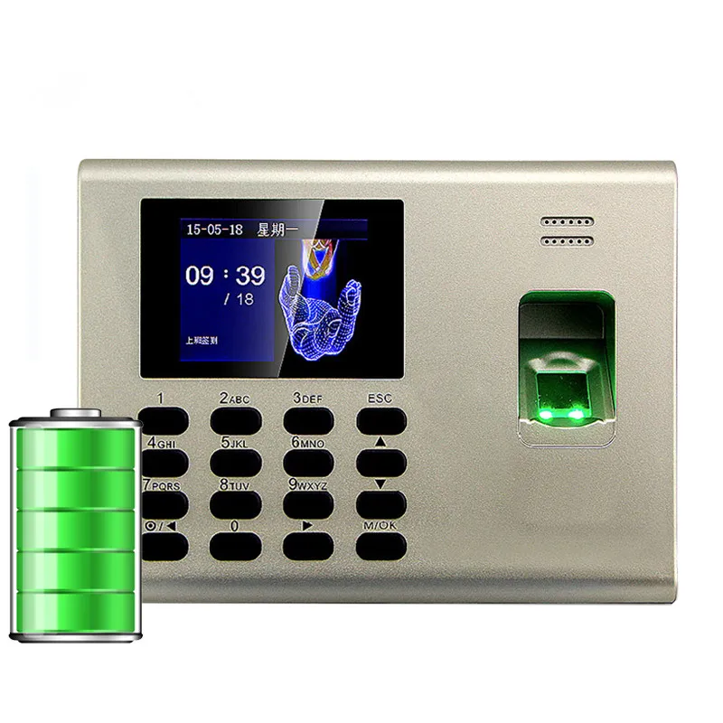 WIFI Backup Battery Time and Attendance DLST Automatic Status Switch Time & Attendance