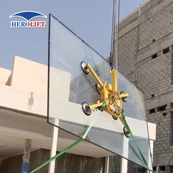 600kg electric glass vacuum lifter glass lifting equipment