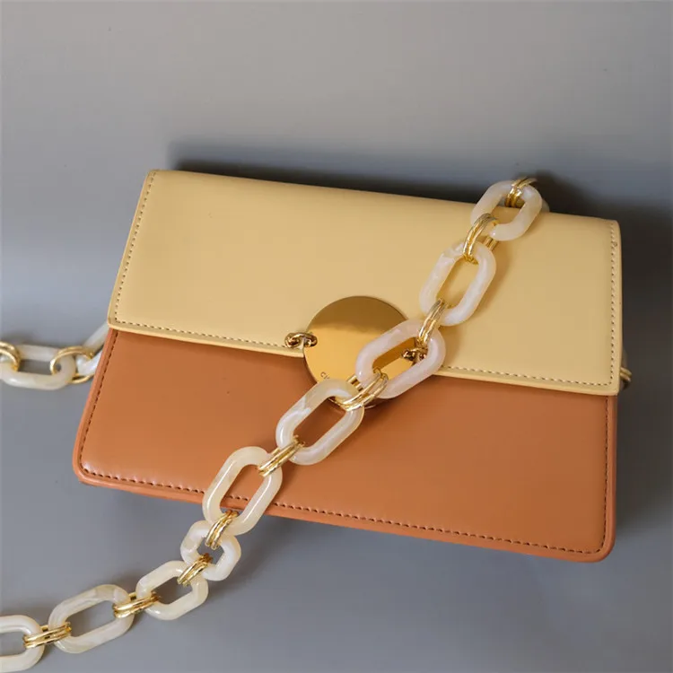 High End Multipurpose Decorative Chain Assemble DIY Acrylic Resin Chains for Bag Woman Handbag Bag Straps