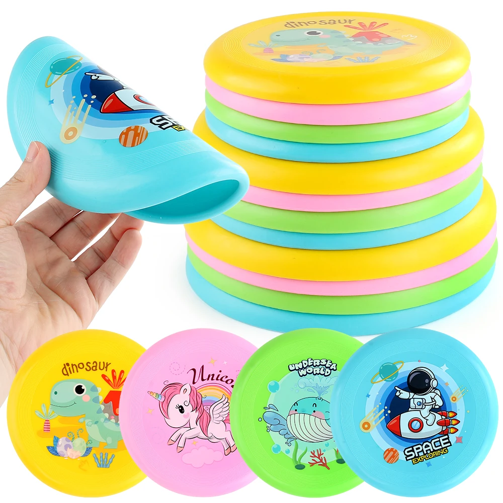 Silicone Cartoon Frisbeed Sport Toy for Kids Outdoor Toy Customization Frisbed Ultimate Flying Discs and Arrows Outdoor Sport