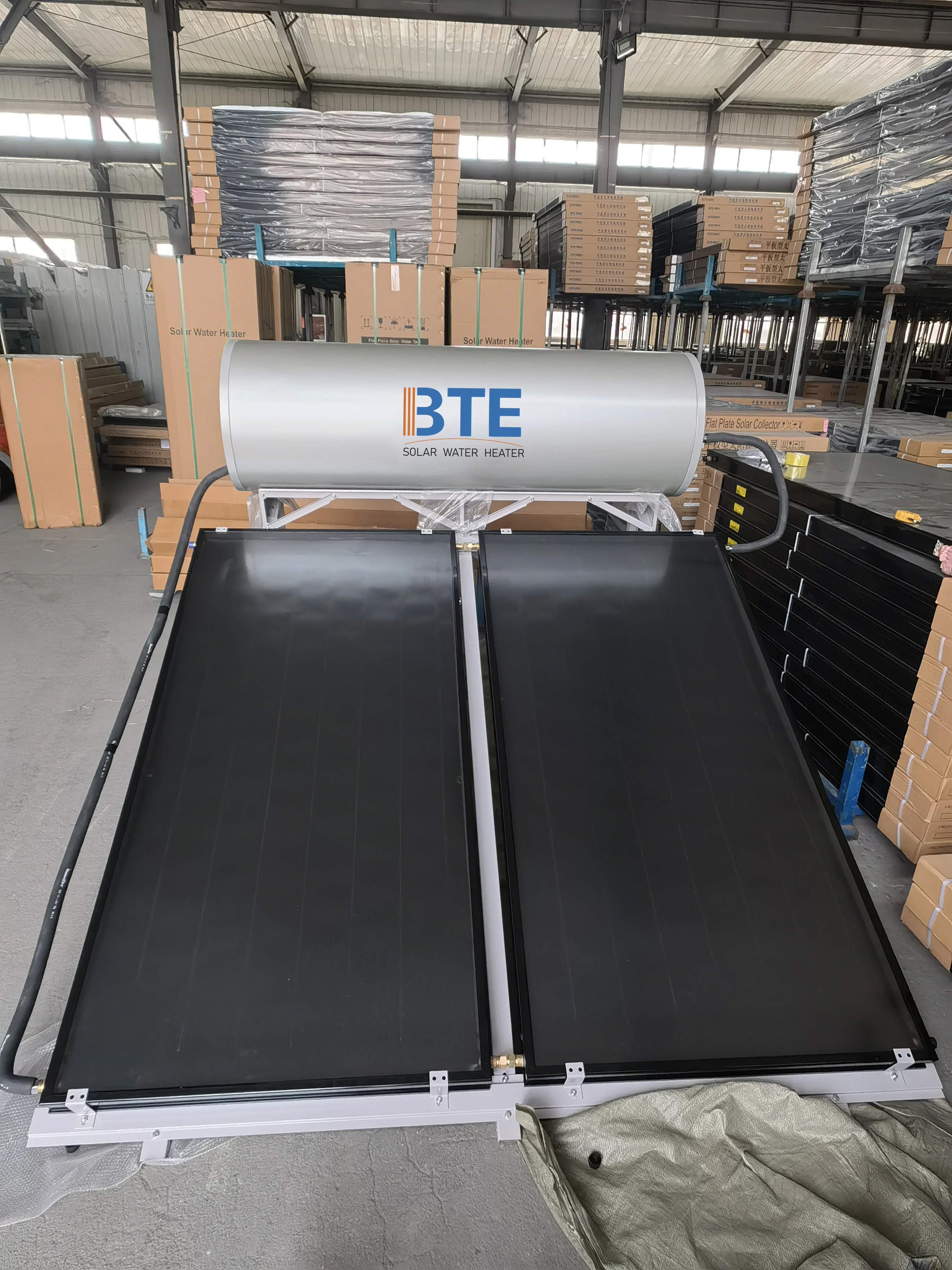 BTE Heating Power 300L Water Tank 40 Gallon Solar Boiler Solar Water Heating