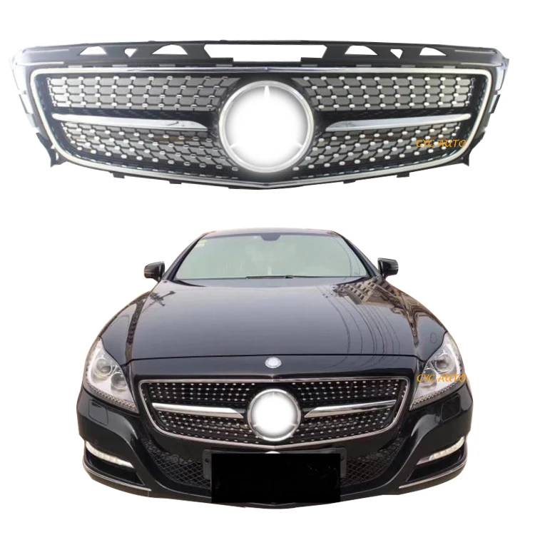 W218 Алмазная решетка для Mercedes Benz CLS class CLS350 CLS500 CLS550 CLS63 2012