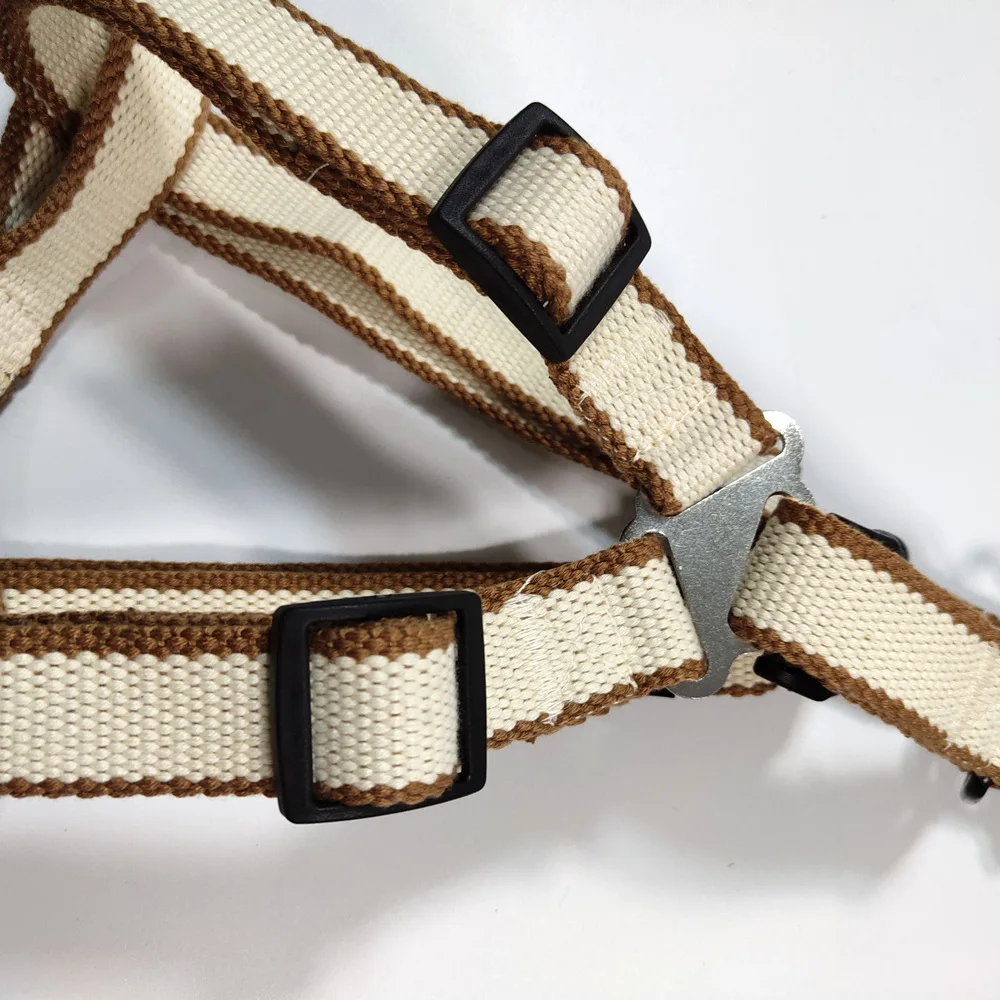 
Amazon hot style round cord cotton double color dog leash foam comfortable handle for large dog leash 