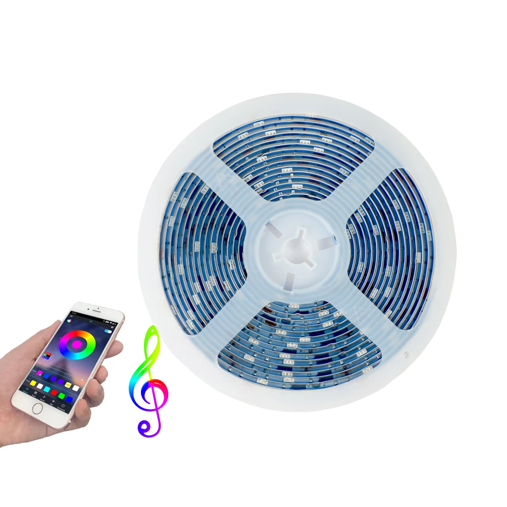 Joystar LED Strip Light IP 65 Custom Design 1M Waterproof 3000K 6000K Smart RGB LED Strip Lights With Bluetooth