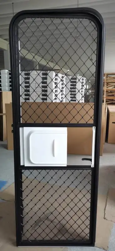High End  Aluminium Frame UV Resistant Panel  Fixed  Window Trailer caravan Camper RV  Door