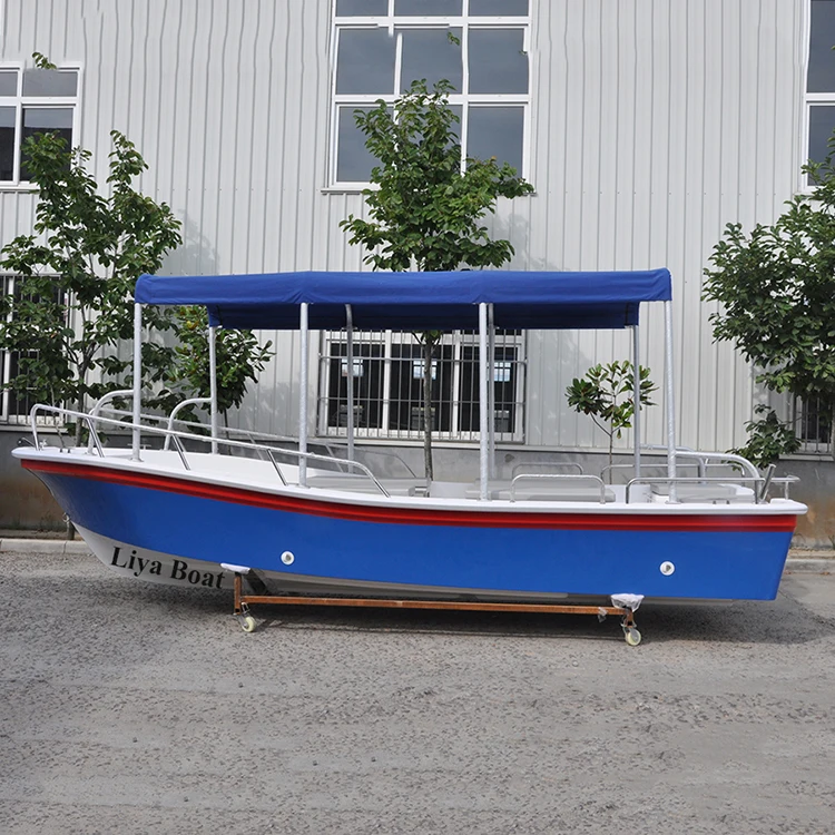 China boats &ships 19feet transport boat passenger with outboard engine for sale