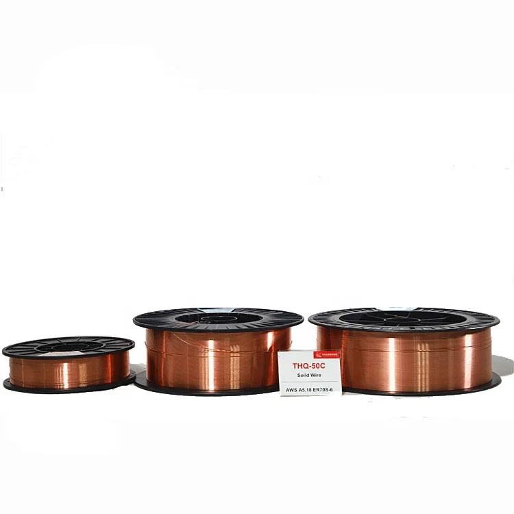 AWS ER70S-6 size 0.8mm 0.9mm 1.0mm 1.2mm copper coated  TIANJIN welding  wire