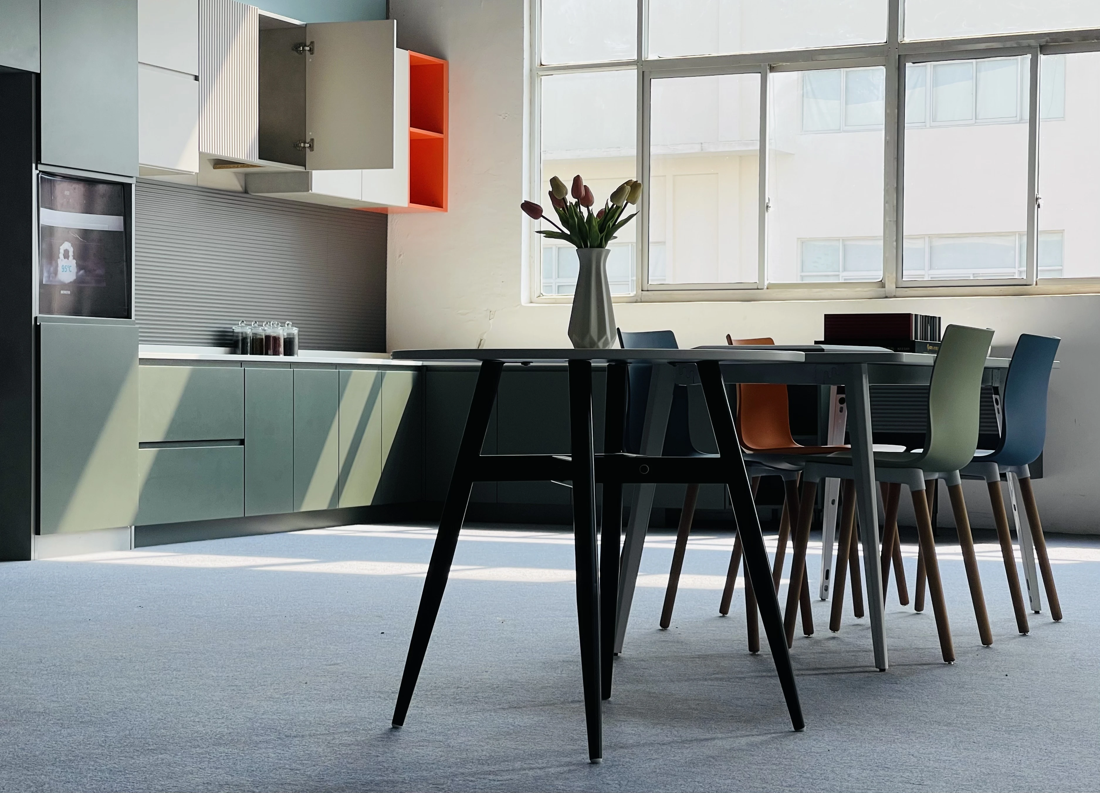 18mm 22mm 25mm Water Proof Powder Coating MDF Panel for furniture kitchen cabinet with customs size