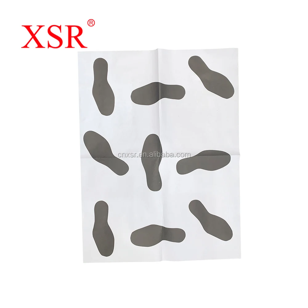 Waterproof Car care protection printed paper floor mats for cars