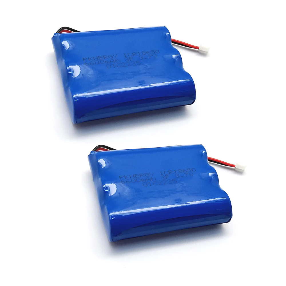 3.7V/4.2V/7.4V/8.4V 18650 26650 21700 battery pack 2pin plug Replace the battery For toys, power tools, speakers and more