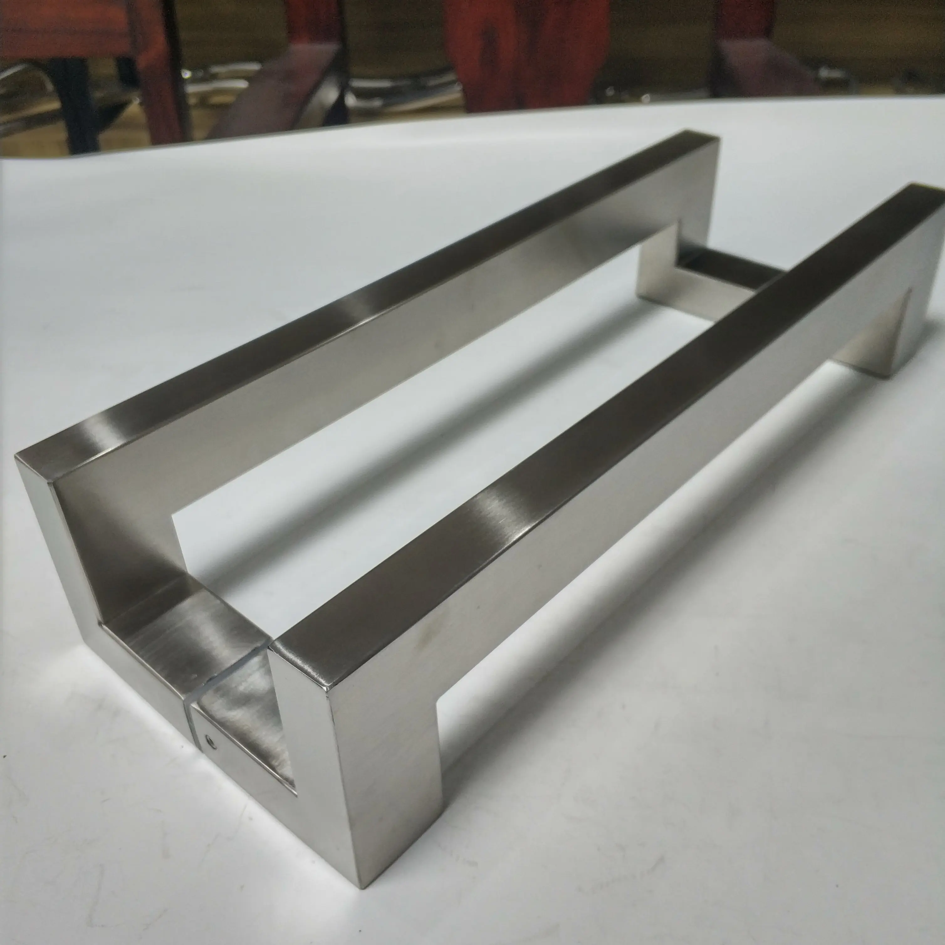304 нержавеющая сталь коммерческий D-Shape форме благодаря чему создается ощущение невесомости с стиль спина к спине пуш-ап дверные ручки