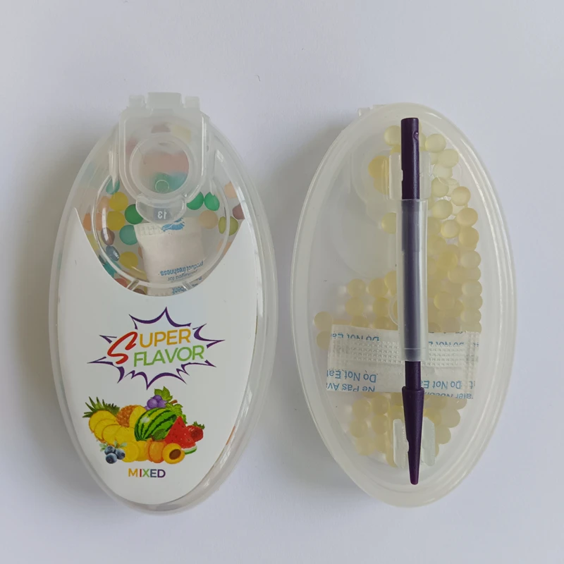 Mentol Click Balls Cigarettes Menthol Cigarette Capsule Fruit Mint Cherry Cigarettes Pops