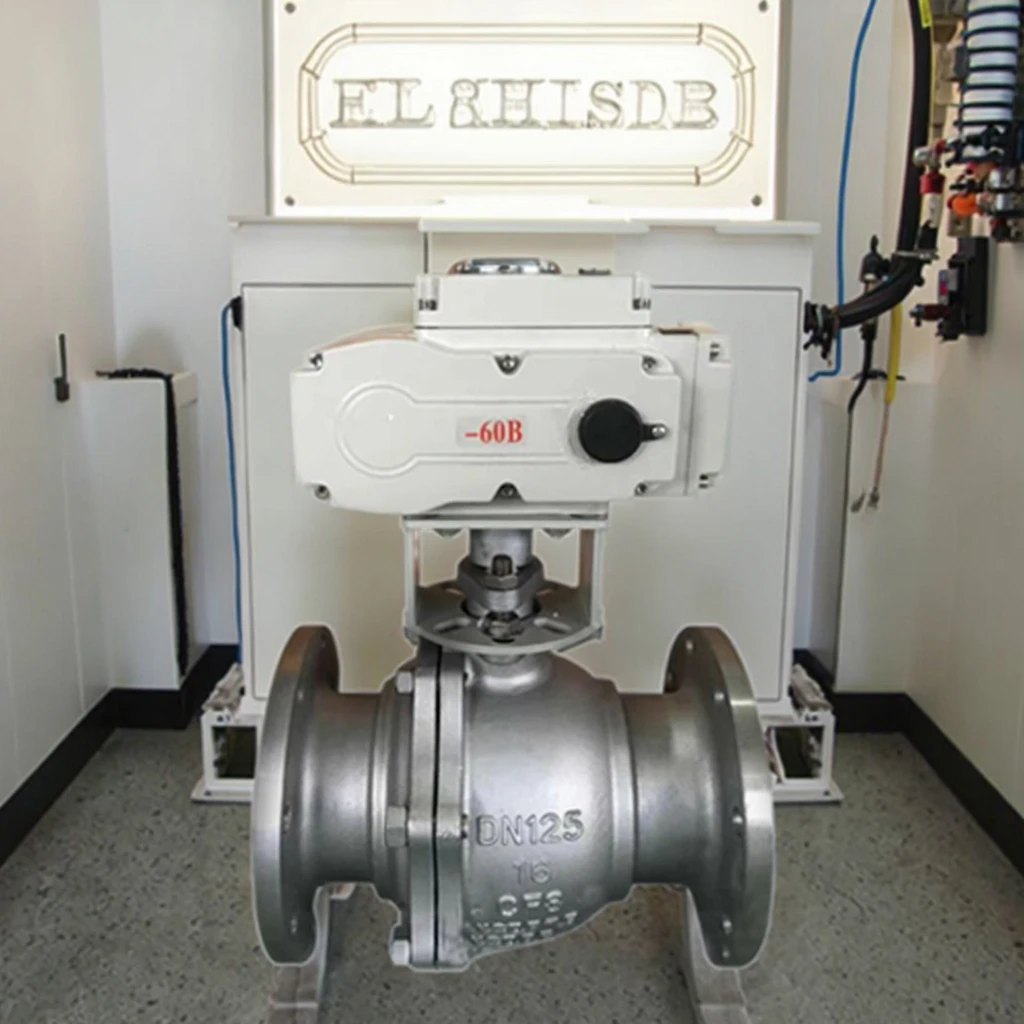 Q941F-25P Electric Actuator Motorized Ball Valve Explosion-Proof Cut-Off Control for Natural Gas Liquid Water OEM Customizable