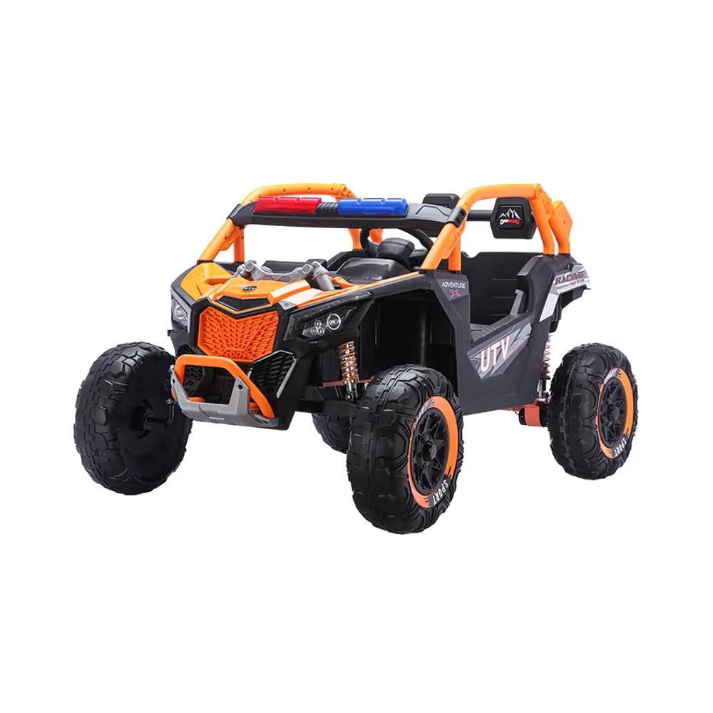 2024 Newest Wholesale 12V Electric 2WD UTV Buggy Double Motor Ride-on Car Kids 1+ Years 4x4 Wheel Plastic Material Toys Style