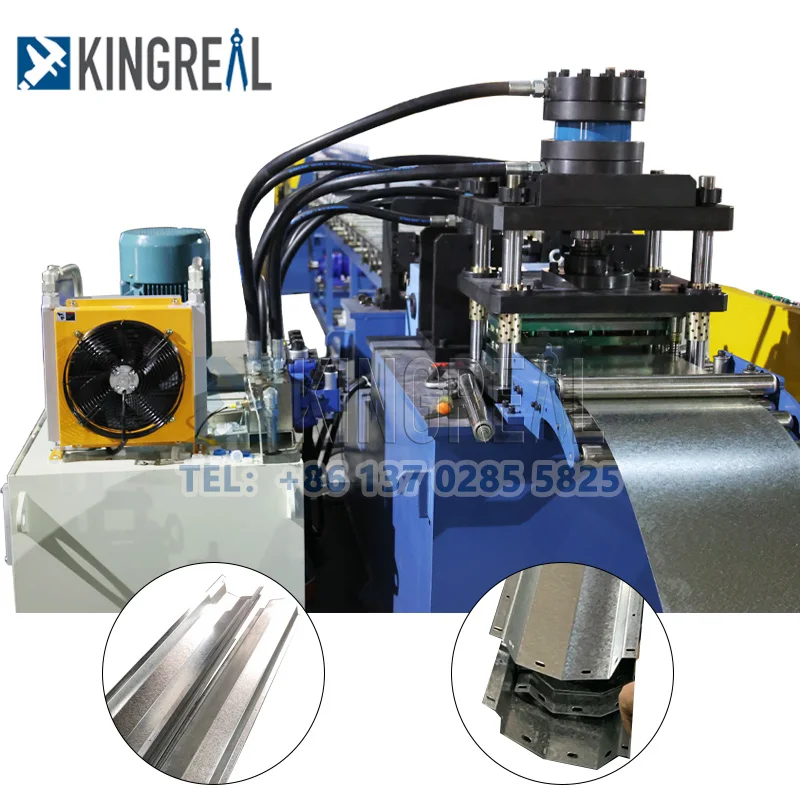 High Configuration Gutter Making Machine Rain Gutter Roll Forming Machine Half Round Gutter Machine Customizable Profiles