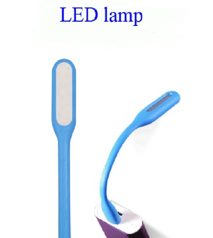 2022 New Mini Creative USB LED Book Light Flexible Foldable USB LED Lamp for Power Bank for Computer Notebook for xiaomi