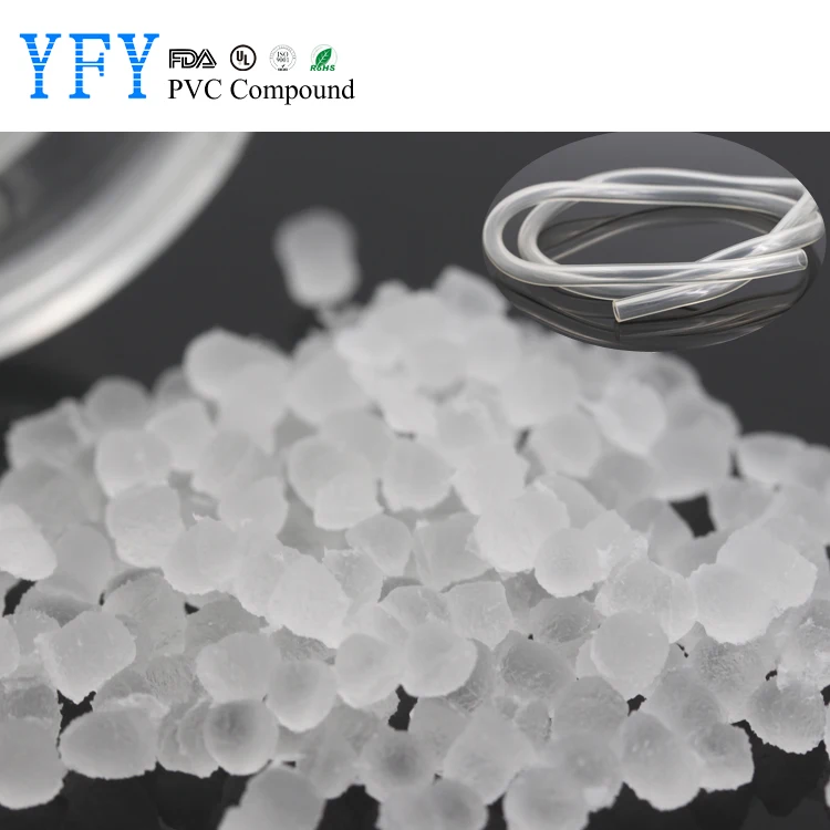 virgin crystal pvc pellets for water tube