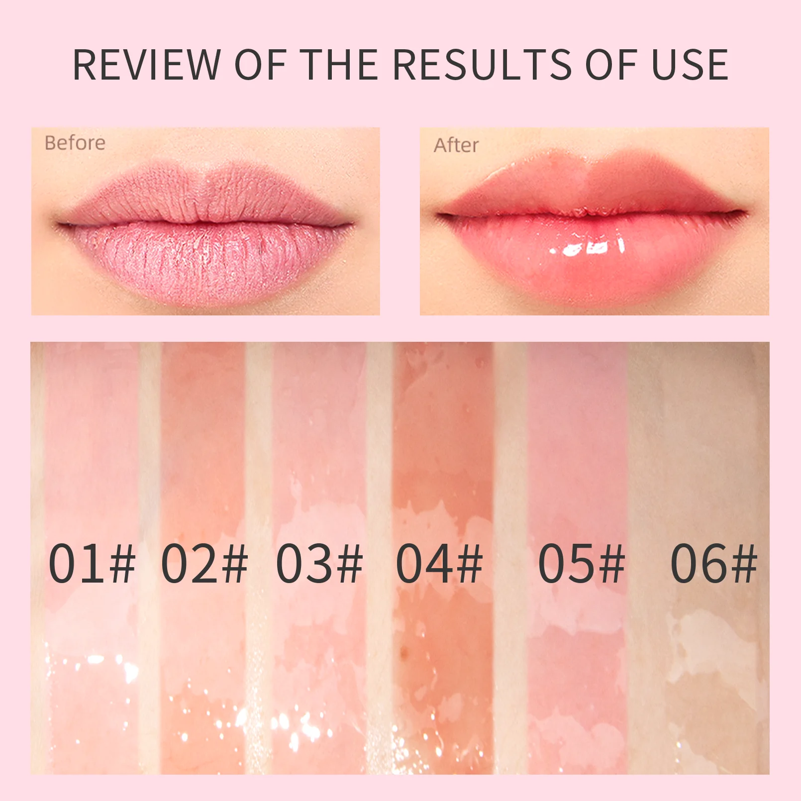 HelloKiss Private Label Clear Lip Plumper Lip Moisturize Nourish Lip Glaze Gloss Liquid Lipstick Cosmetics Your Logo Transparent