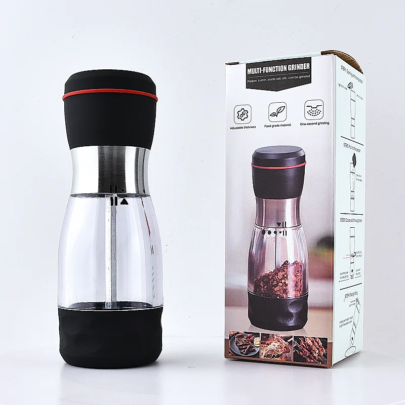 wholesale new Best price chinese manual  spice salt pepper mill wooden material spice salt pepper grinder