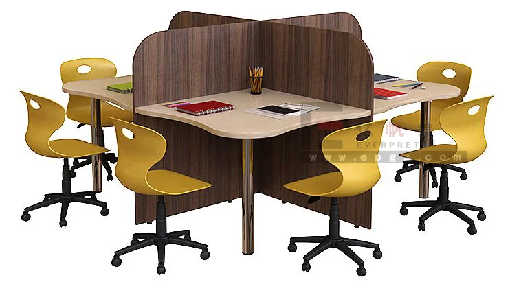 Modern  School Library Furniture Library Student Reading Room Table