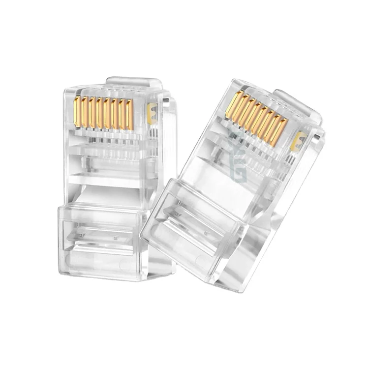  50 шт. в упаковке блок ethernet RJ45 разъем Cat5e 8P8C модульный кабеля UTP