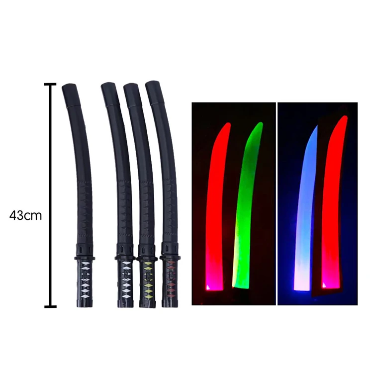 Flash Warrior Blade Plastic Sword Toys For Boys