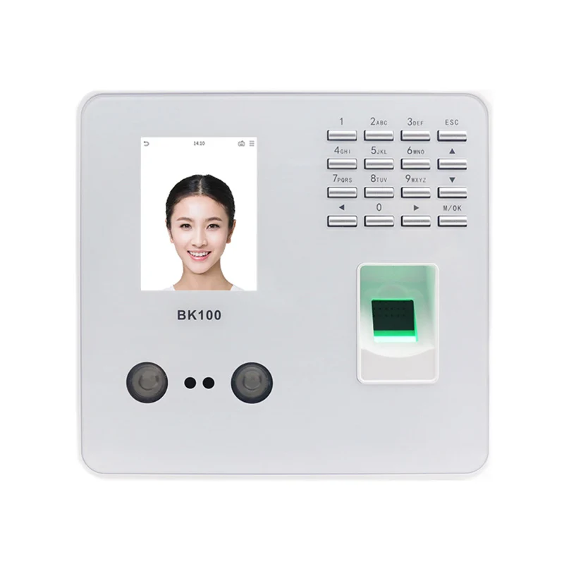 ZK BK100 TCP/IP USB биометрическая машина для распознавания лица и отпечатков