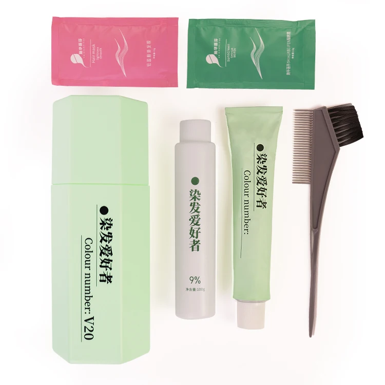 Best quality hair dye gel herbal hair dye shampoo hair dye gel