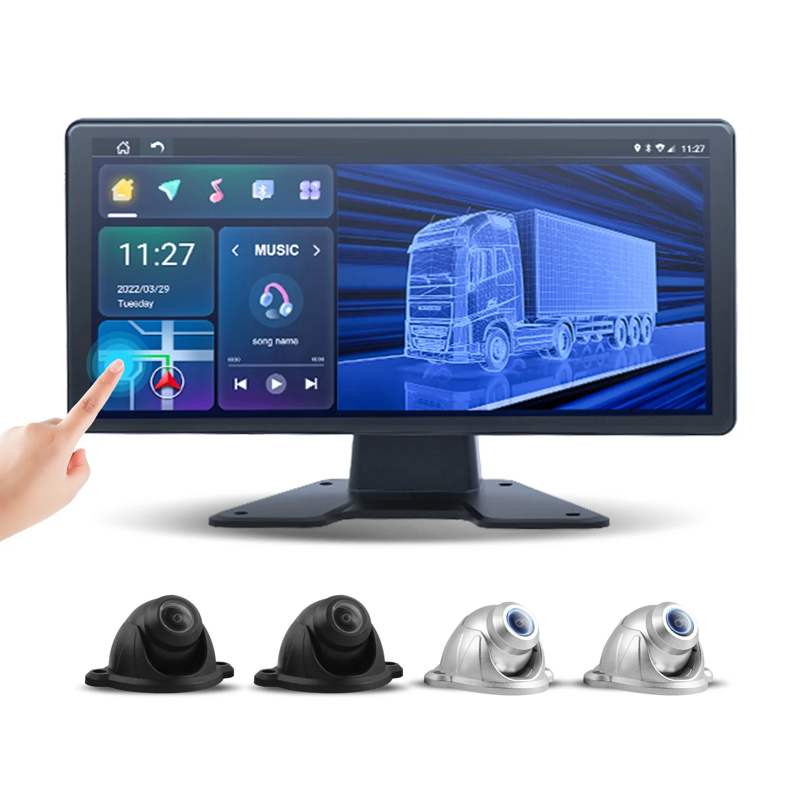 4G WIFI A9AR панорамный объемный вид для коммерческого автомобиля ночное видение водонепроницаемый грузовик автомобиль автобус