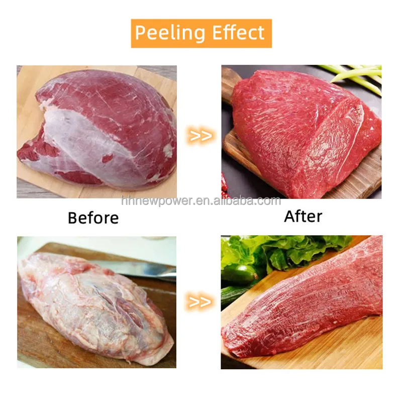 High Quality Beef Membrane Skinner Pork Fascia Removing Machine Mutton Meat Silver Skin Removal Skinning Peeling Machine Price