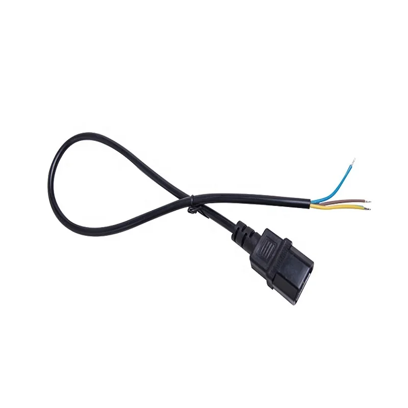  Китайский Фабричный поставщик C13/C14/C19/C20 вилка IEC 320 CE одобренный 250V 10A/16A кабель питания переменного