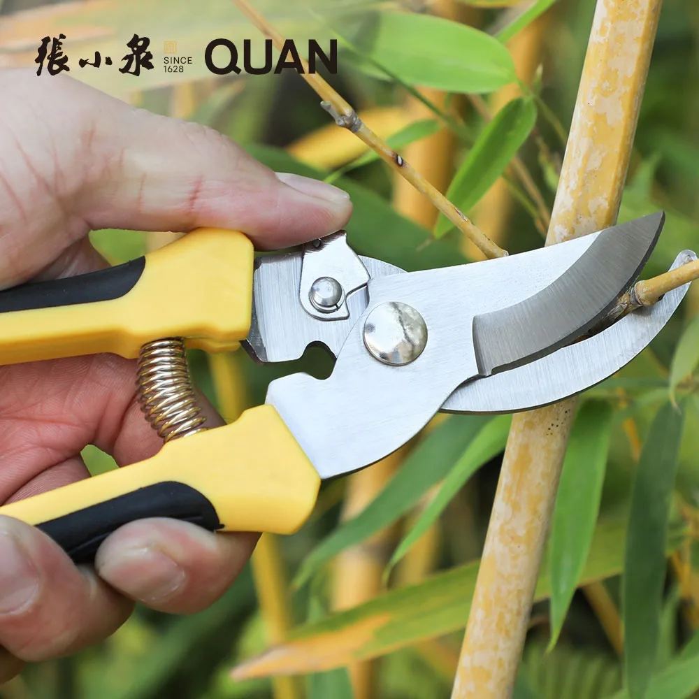 New Stainless Steel Garden Scissors Fruit Tree Rough Branch Cutting Pruning Scissors Gardening Tools Garden Pruning Shears