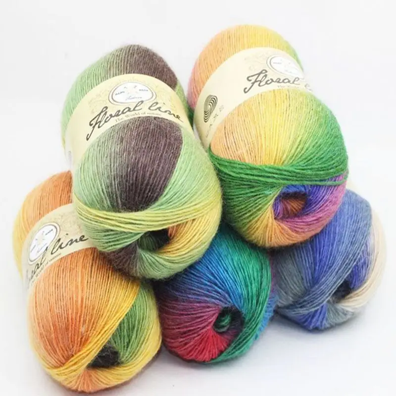 Woolen Yarn Hilo de Lana Para Tejer 100% Cashmere knitting crochet yarn baby wholesale hand knitting crochet yarn lana merino