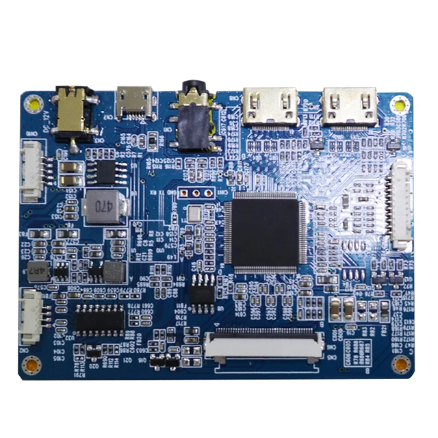 Custom 40 Pins HD to EDP 2K LCD Driver Controller Board for Raspberry PI PC