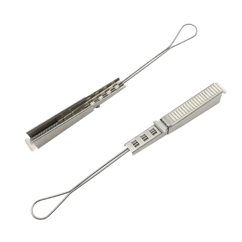 Fiber Optic Telecom Wire Telecommunication Drop Cable Clamp