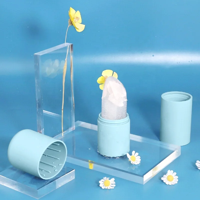 Wellfine 3-In-1 Silicone Cube Roller Ice Massage Ball Upgrade Ice Face Roller Mold Ice Roller for Face