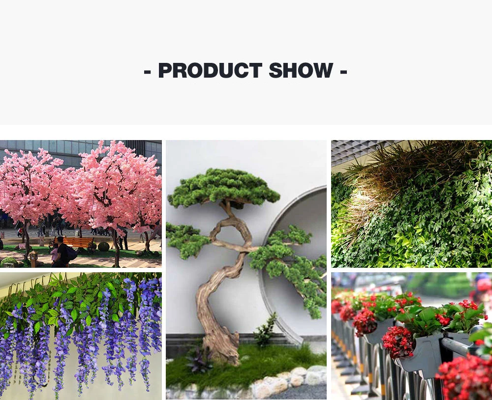 Designed Decor Indoor Faked White Sakura Flower Tree Artificial Cherry Blossom Tree for Hotel Wedding Restaurant Decoration