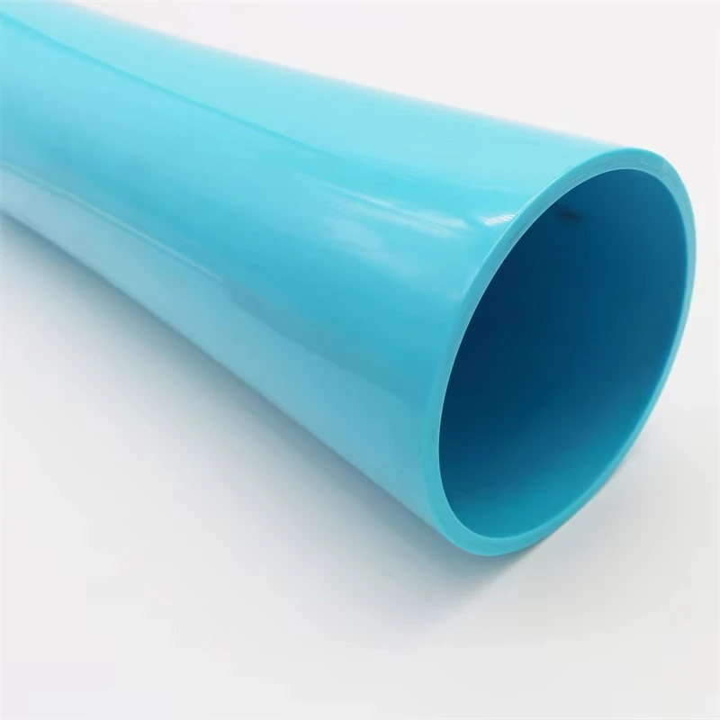Gray rounded hard any size pmma ps abs ldpe extrusion pvc abs pp tubing square plastic pipe