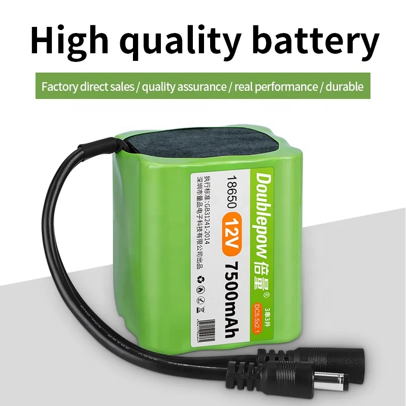 Wholesale Deep Cycle lifepo4 Rechargeable Lithium Lion Cell 12V 18650 Li Ion Battery Pack with BMS