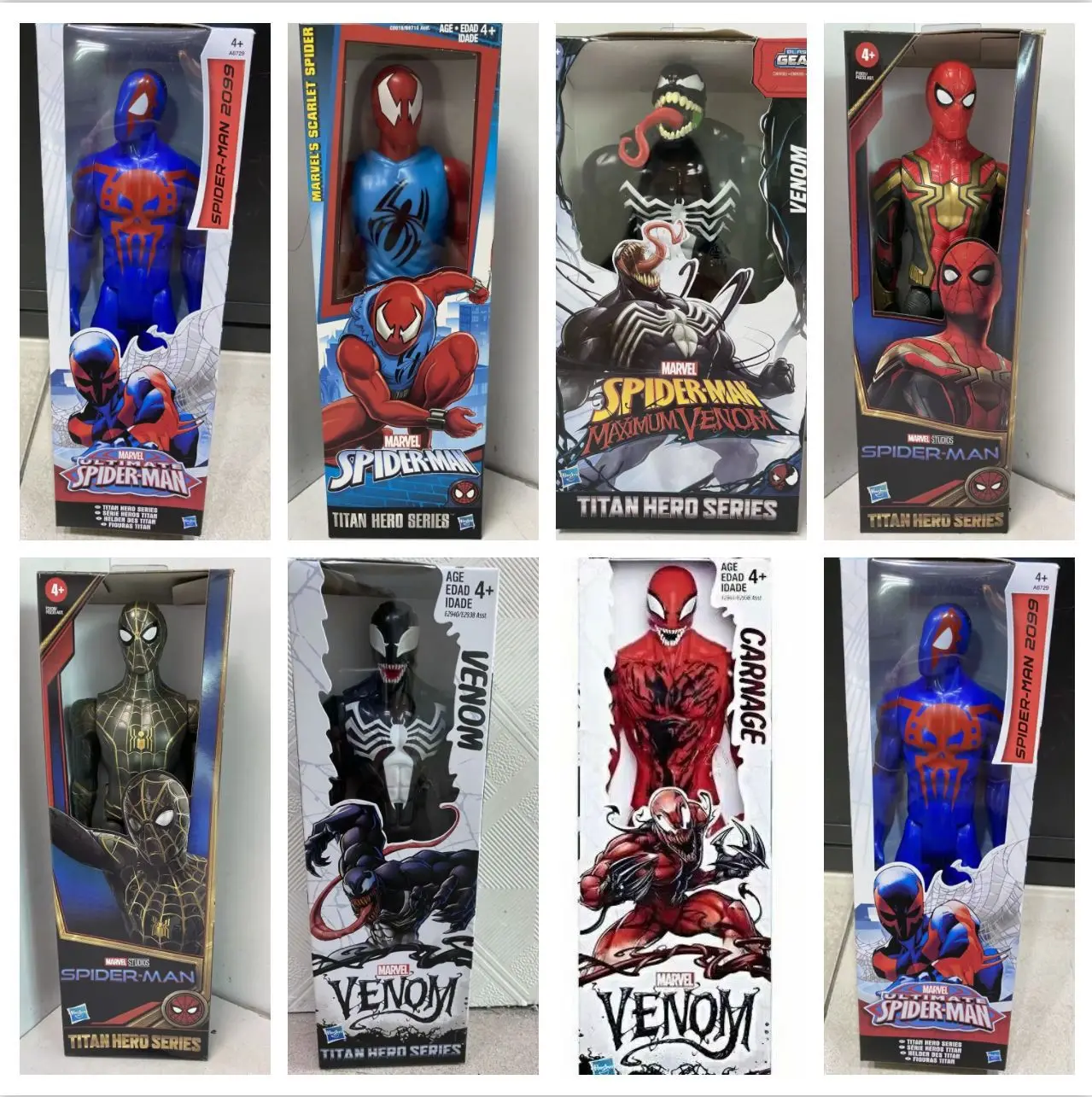 Оптовая продажа фигурка Marvel Фигурка Человека-паука игрушка ПВХ подарок игрушки для