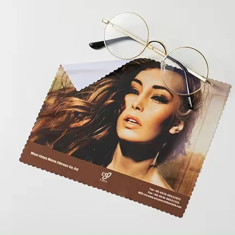Microfiber Glasses Cloths Wholesale Digital Photo Printing Eye Glasses Micro Fiber Lens Screen Glass Wiping Cleaning Cloth