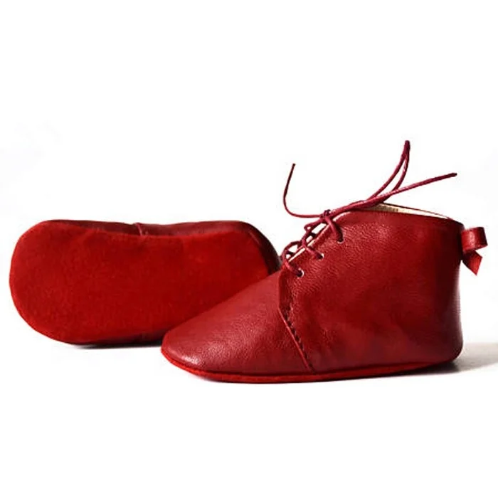 
Cotton Baby Booties With Gripper Soles Soft Sole Stay-on Baby Shoes 