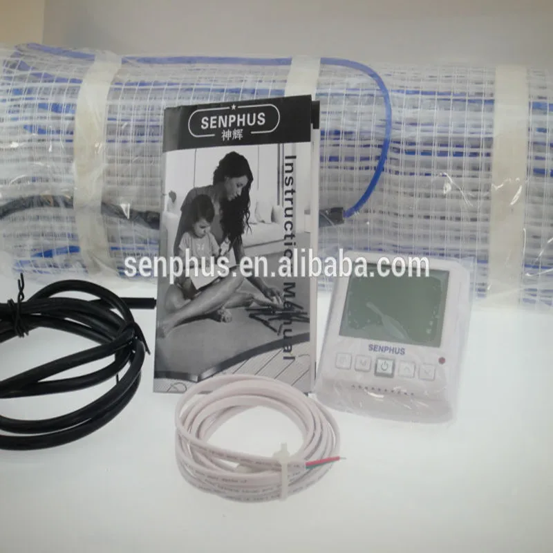electrical floor heating mats with wifi thermostats