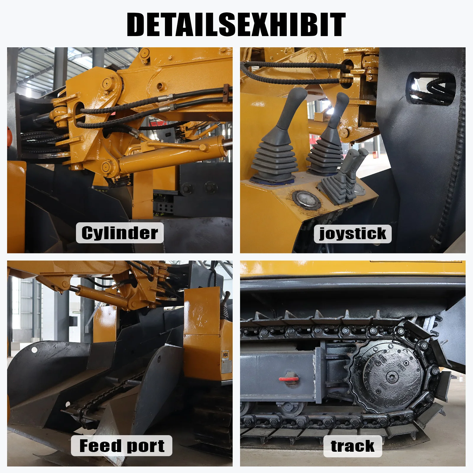 Made in China Tracked Crawler Mucking Loader Continuous Loader  with Scraper or Belt