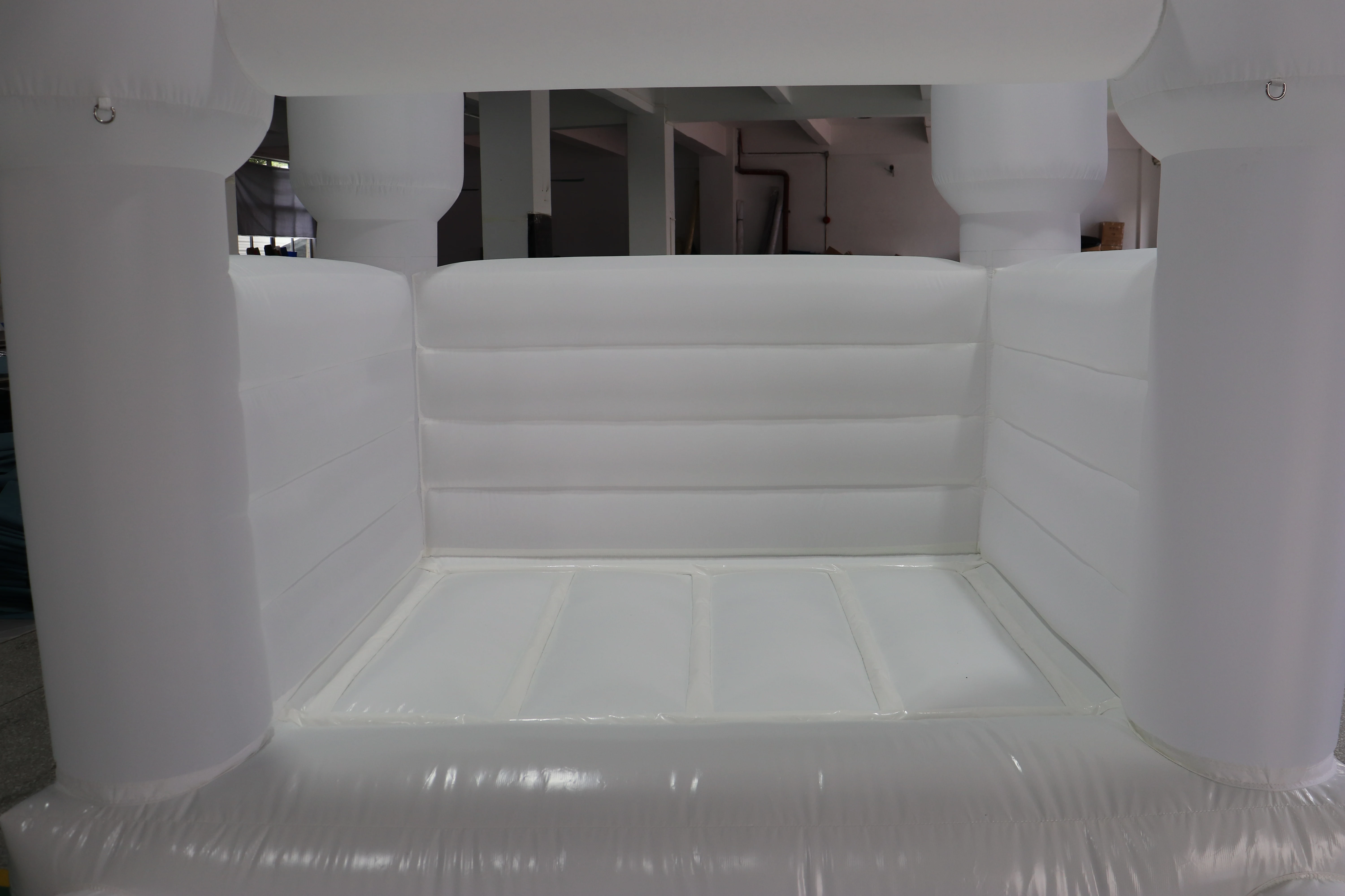 buy white inflatable bouncy castle with ball pools for toddlers,factory sale white bouncer bounce houses,sell jump castles rent